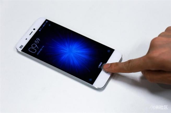 小米5指纹解锁按压式还是触摸式,小米5指纹实测