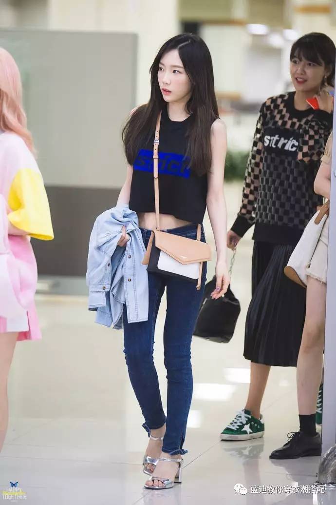 张雪迎宋祖儿长腿,张雪迎短款服装搭配图