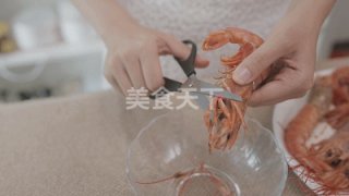 平底锅芝士煎阿根廷红虾,阿根廷红虾香煎怎么做