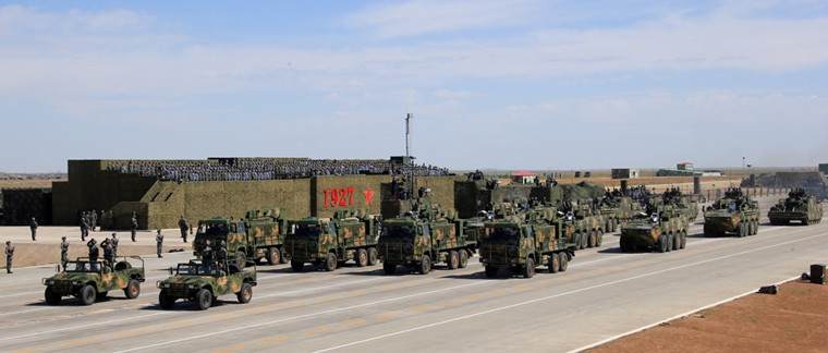 全方位解析阅兵方阵,阅兵步兵方阵集合