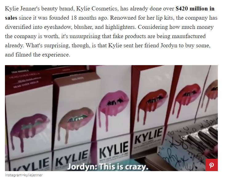 kyliejenner,kyliejenner美妆品牌发布会