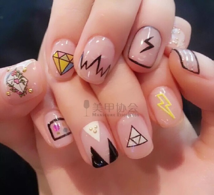 迎接六一让指甲透透气15款透明美甲方案学起来