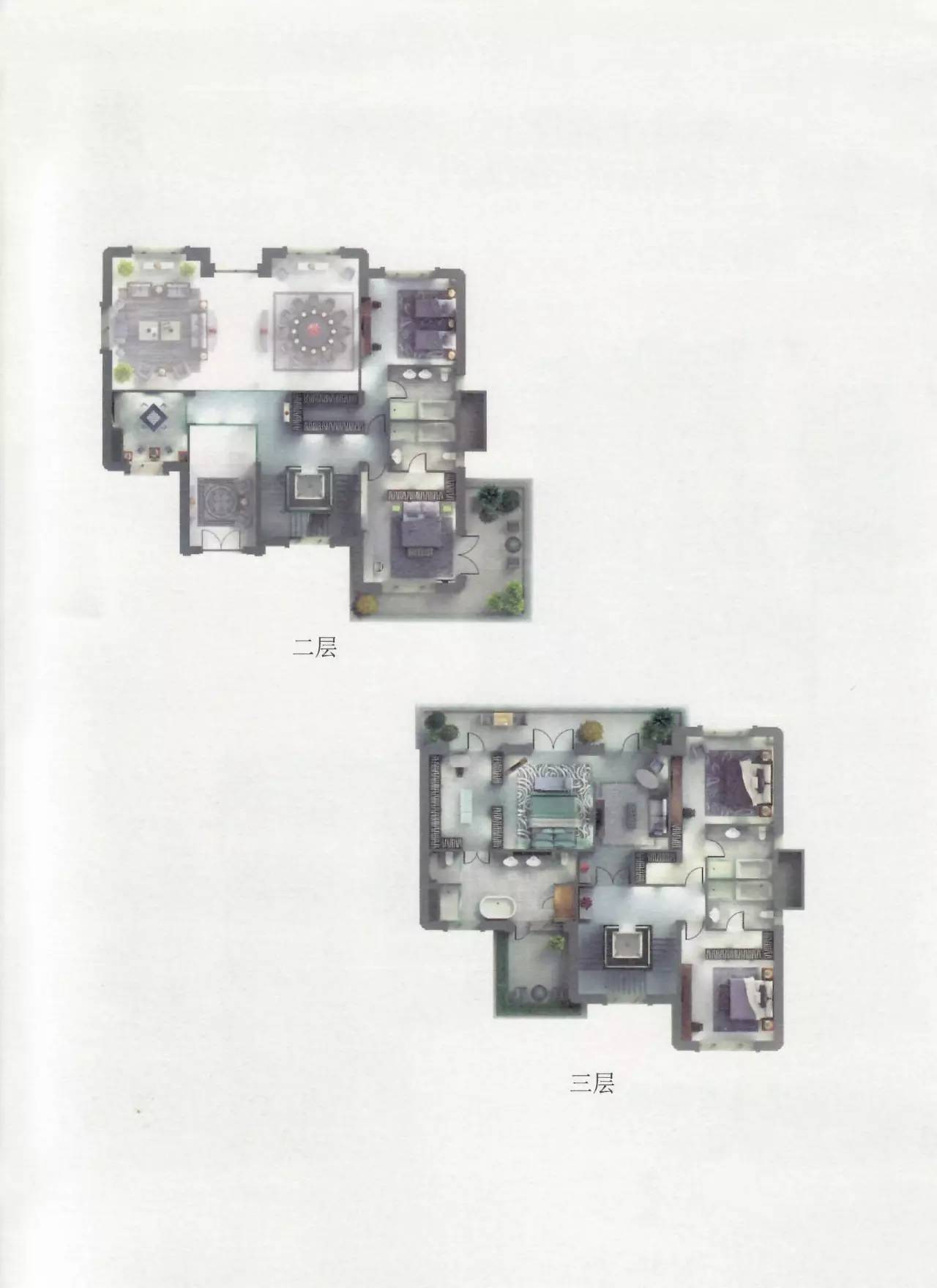 恒大丽宫5000平楼王,恒大丽宫仿古别墅