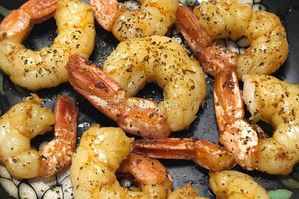 阿根廷大虾做法又简单又好吃,蒜蓉阿根廷大虾