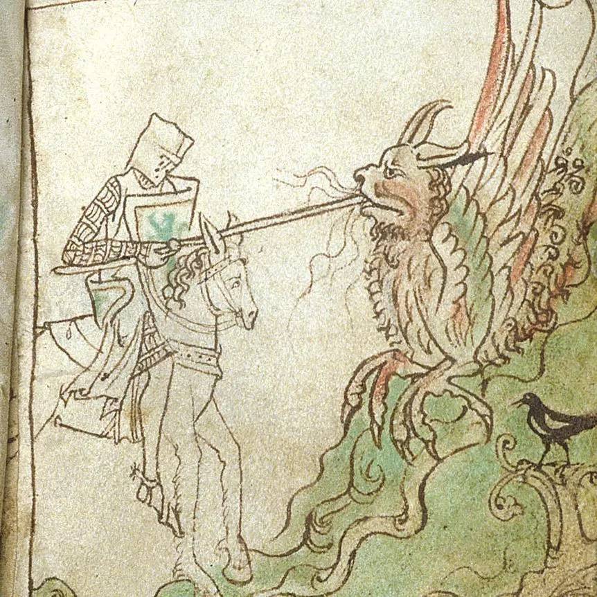 中世纪的龙和你想的可能不太一样