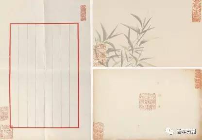 笺纸水墨,笺纸绢纸