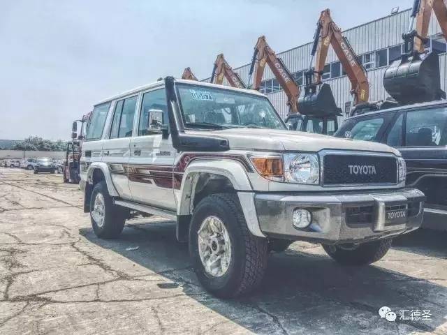 丰田lc76绞盘,lc76绞盘涉水喉