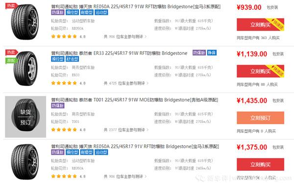 米其林ps4跟米其林4哪个好,米其林ps4高尔夫装车效果