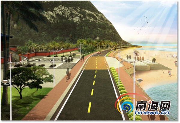 陵水沿海观光公路,陵水滨海旅游公路进程