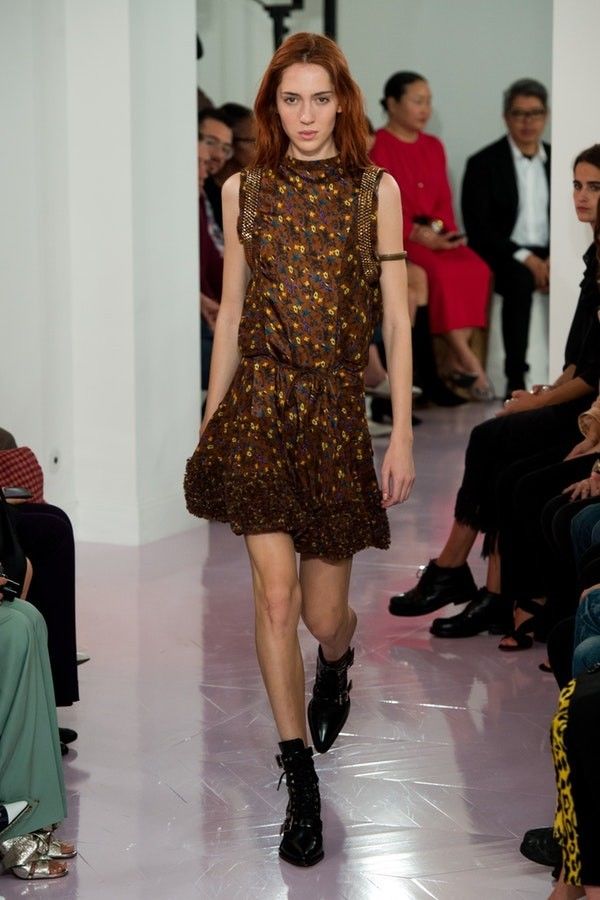 chlo女装视频,巴黎时装周chloe秀场2019