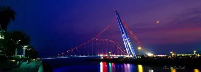 大连最美的七座桥,大连金湾桥历史