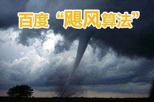 百度飙风算法的出台意味着什么