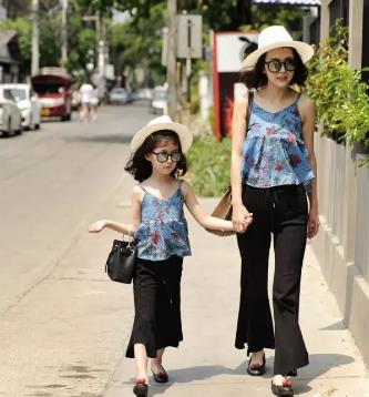 暑假亲子装推荐,暑假的第一套亲子装