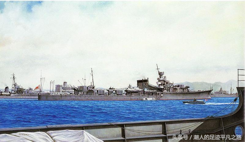 真实的二战日本海军战舰,二战日本战败还有多少巡洋舰