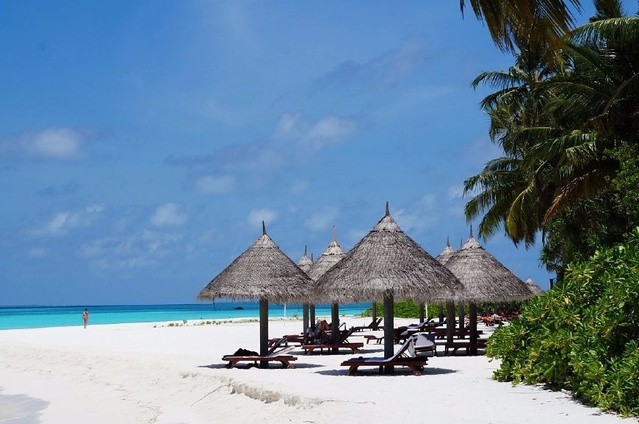 带你去马尔代夫,马尔代夫曼德芙岛风景