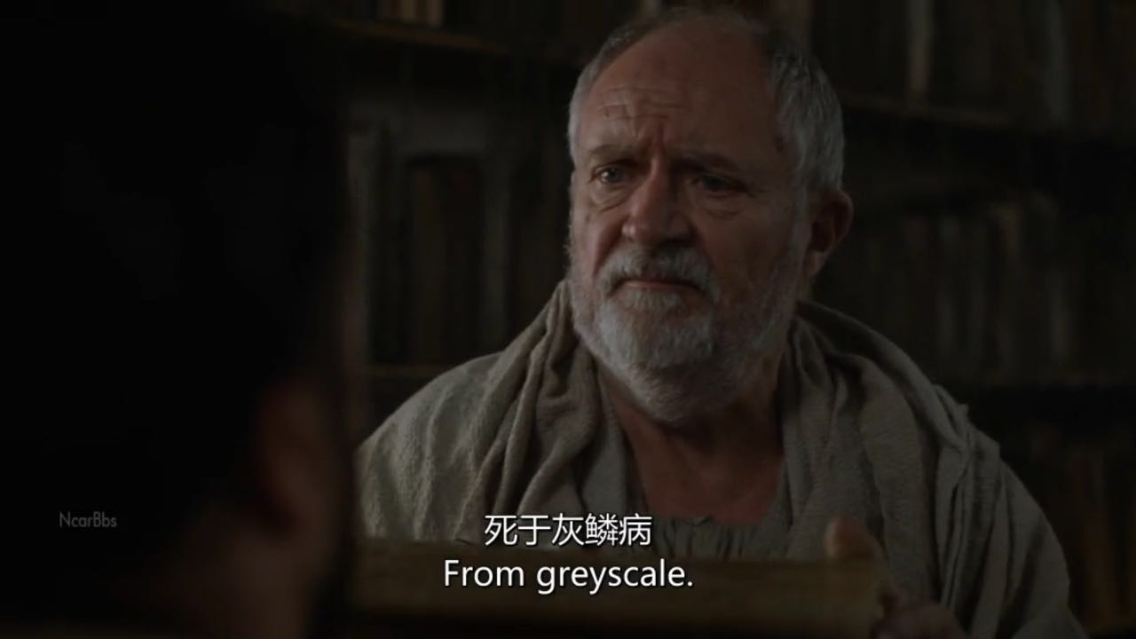 山姆为乔拉爵士刮皮治疗灰麟病你们觉得乔拉会好起来吗?