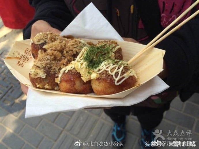 日本大厨做的章鱼烧,日本街头小吃章鱼烧的制作