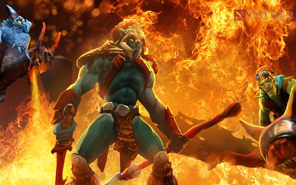 dota2神灵武士炎烬之喉,dota2四号位屠夫教学