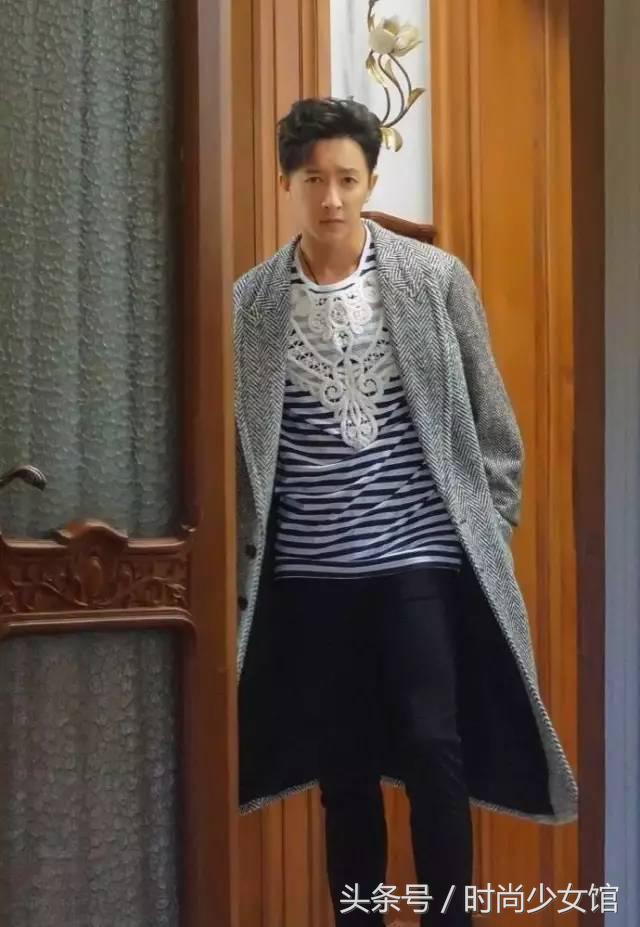 鹿晗小井的蕾丝衫张翰的渔网袜，不是战狼依然够帅