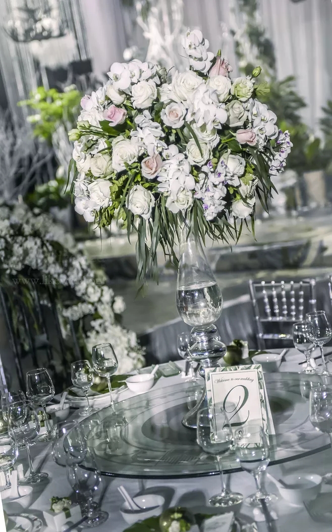 户外婚礼场景布置效果图,红色系婚礼户外布置场景