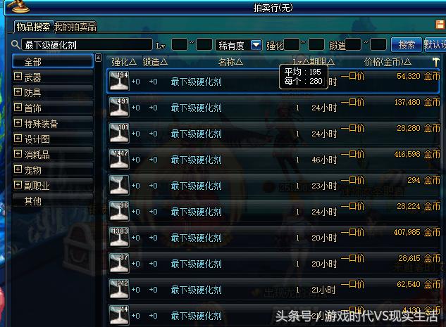 dnf地下城与勇士95版本材料,dnf地下城与勇士新手买什么道具好