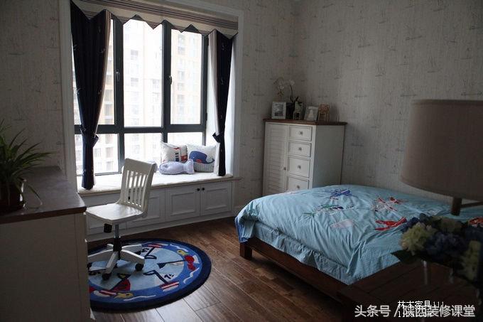 120平米美式轻奢小窝,现代简约美式小窝