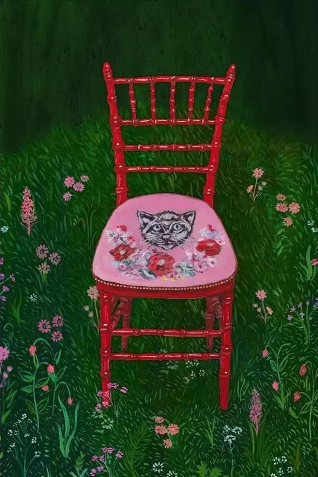 gucci图案抱枕,听说gucci出了宠物系列的单品