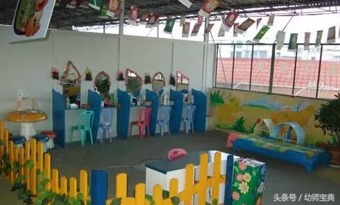 幼儿园区角美发屋环创,幼儿园角色扮演小剧院