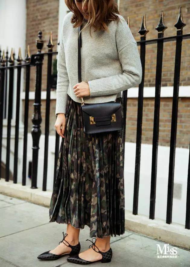 穿搭迷彩元素,迷彩服日常穿搭