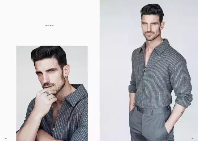 性感不输贝克汉姆，足球运动员AitorOcio转行做男模