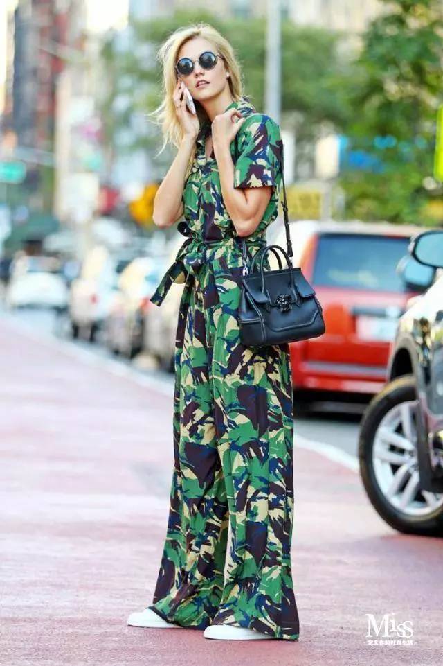 穿搭迷彩元素,迷彩服日常穿搭