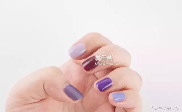 真人美甲款式视频,真实试色美甲