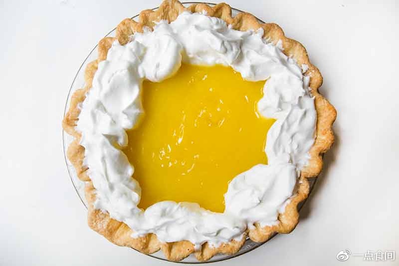 云朵柠檬蛋白派，烘培店都找不到的蛋白派