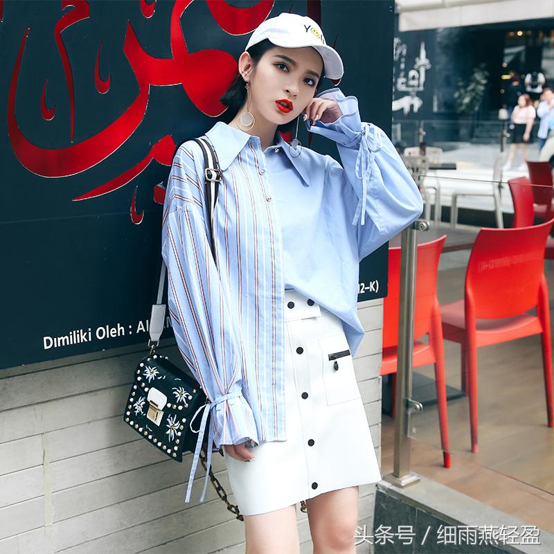 女人今年最流行的冬季衣服衬衫,时髦大气的衣服衬衫