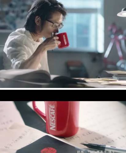 雀巢广告韩寒的钢笔,韩寒雀巢广告lamy