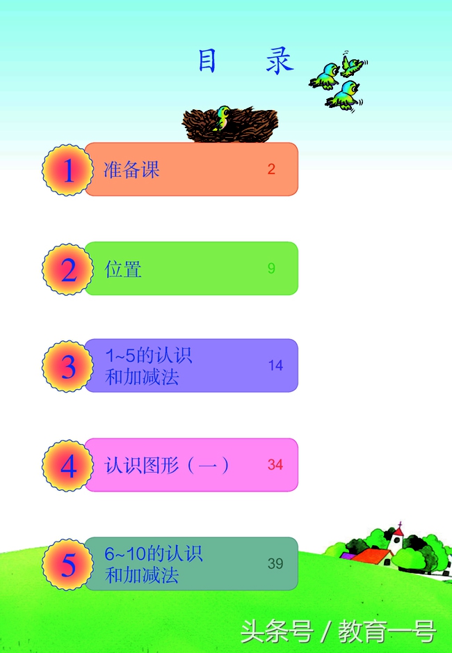 人教版一年级数学上册教材全解,人教版一年级数学上册整式