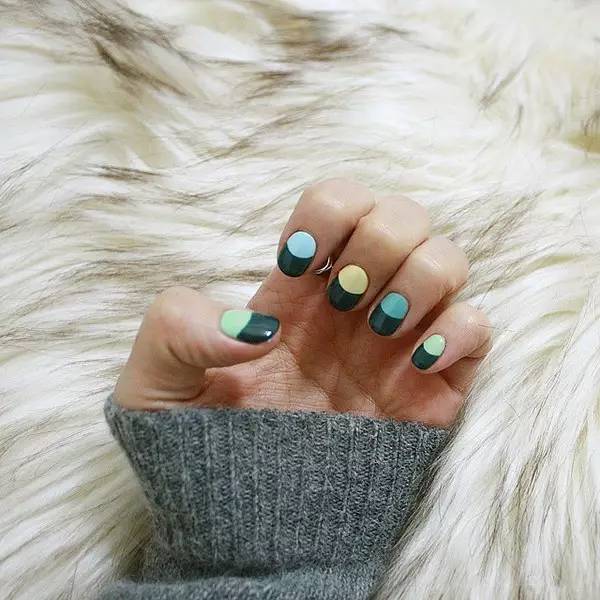 打个赌！看完这100款时髦美甲，你会种下一片草原