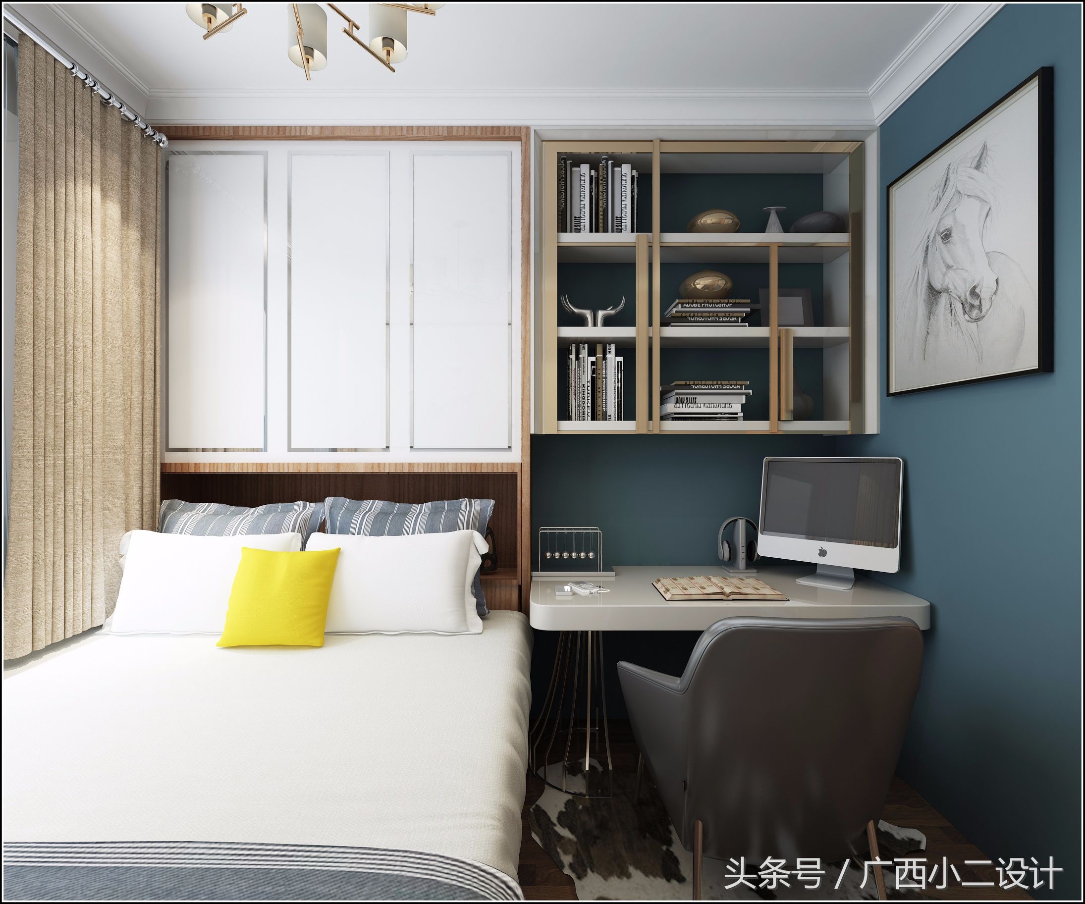 房间装修设计图1-3居室效果图,177平方米装修效果图