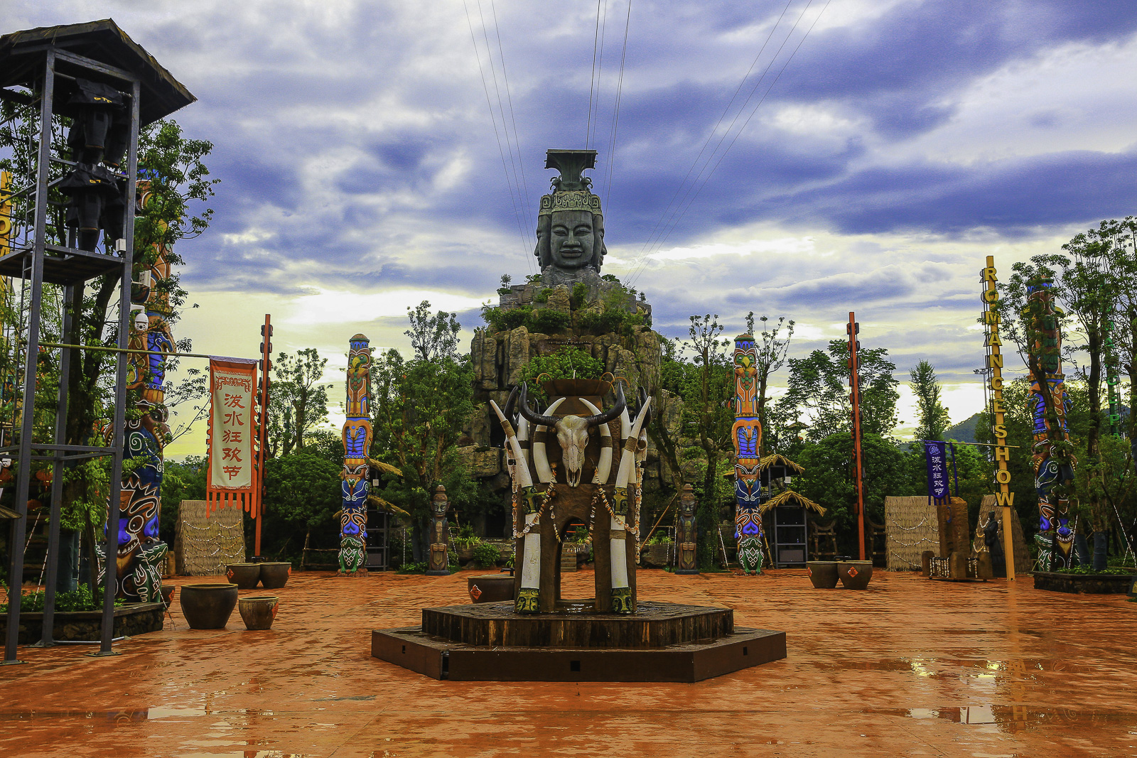 炭河古城亲子游,游炭河古城感想