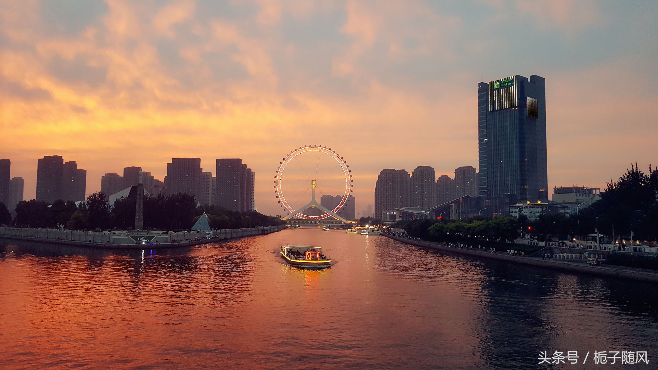 天津津门十大景点排名,天津十景地图