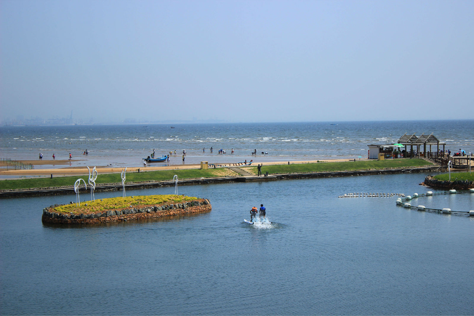 北戴河的鸽子窝公园,北戴河鸽子窝公园之旅