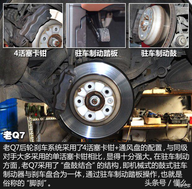 卡宴底盘和奥迪q7底盘区别,奥迪q7和a8底盘的区别