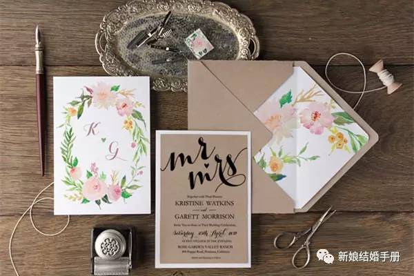 浪漫婚礼从发请柬开始，要像安以轩、周杰伦他们那样