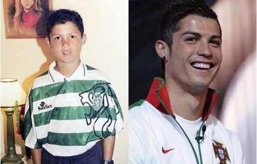 各球星小时候的照片,足坛巨星小时候照片