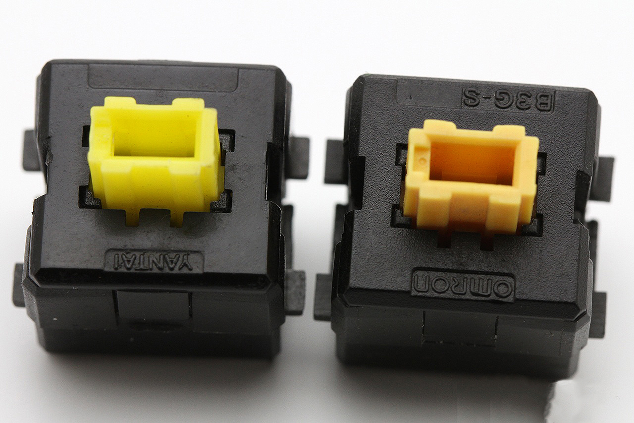 机械键盘各种轴体的区别,机械键盘可以通过颜色分辨轴体吗