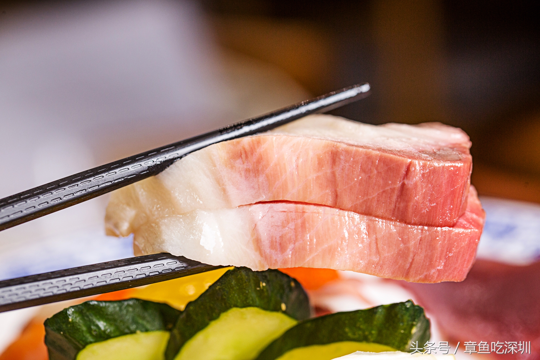 日式蟹肉刺身盖饭,300元一碗的日本刺身盖饭