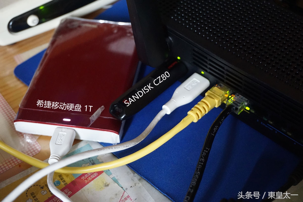 LinksysEA9300无线路由器外接存储读写速度真不错