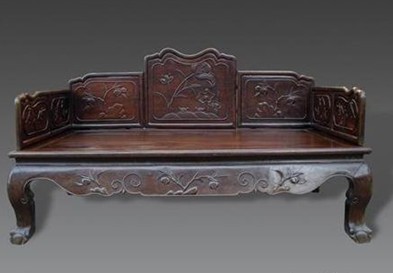 明式家具罗汉床款式,五屏风罗汉床和七屏风罗汉床