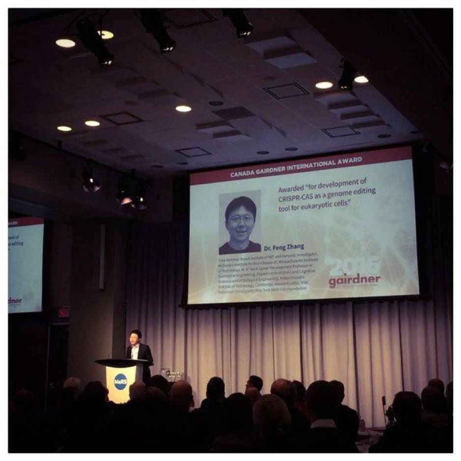 专利纠纷未解,张锋与Doudna同获“小诺贝尔奖”