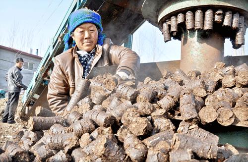 秸秆变煤炭,秸秆变能源